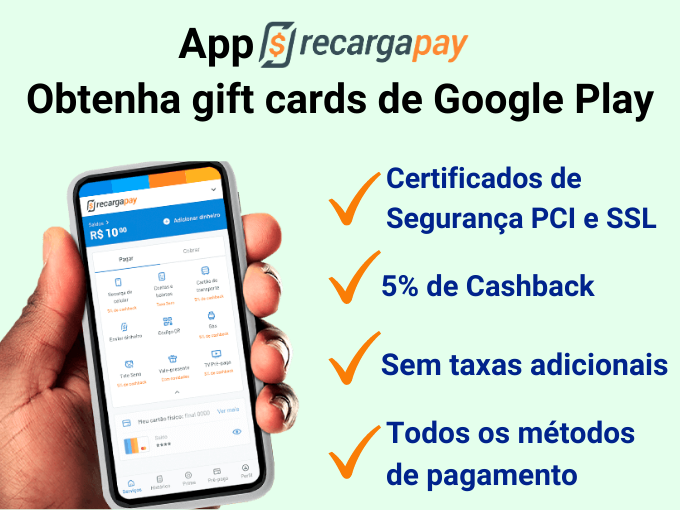 COMO USAR O CARTÃO GIFT CARD DA GOOGLE PLAY RESGATAR CÓDIGO PIN da Recarga  Google Promocional RV 